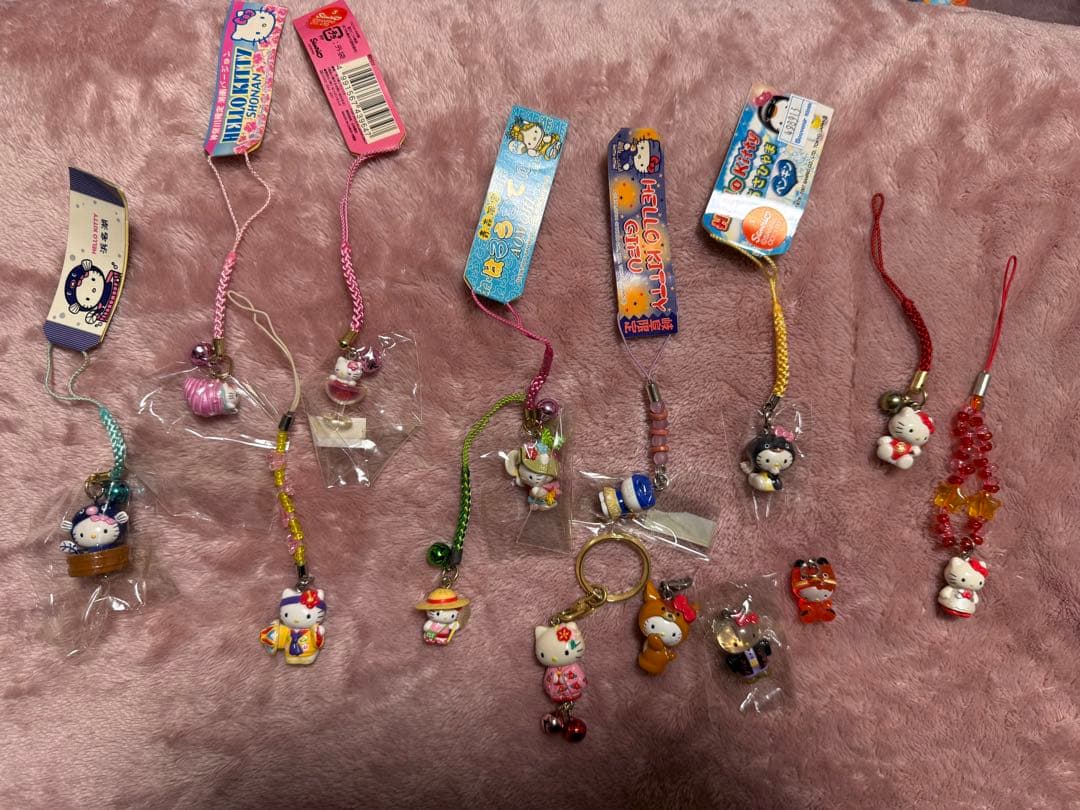 キティーちゃん ご当地根付け まとめ売り