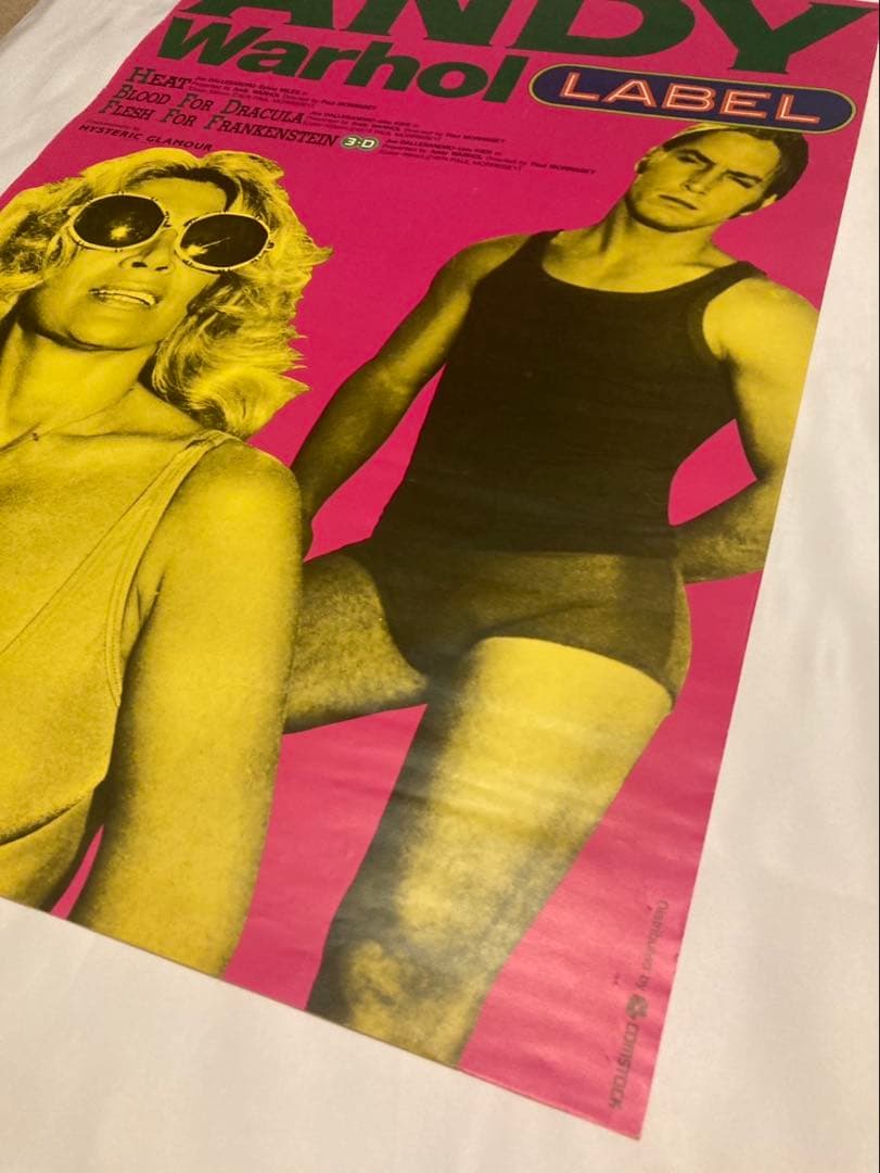 【希少】ANDY Warhol LABEL ポスター アンディーウォーホル