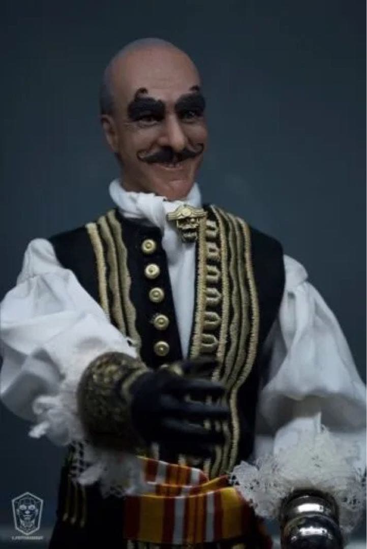 映画HOOK1/6カスタムフィギュア ダスティンホフマンフック船長ホットトイズ系