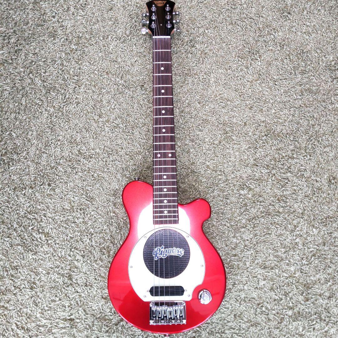 Pignose PGG-200（レッド） スピーカー内蔵ミニエレキギター