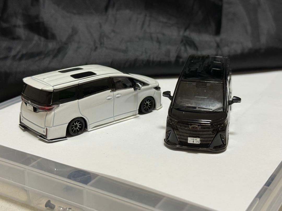 即購入❌ホビージャパン アルファード&ヴェルファイア40系 カスタム！1/64