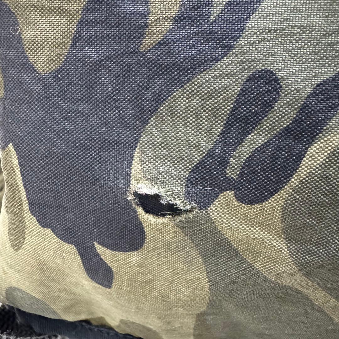 初期A BATHING APE / ベイシング エイプ　レコードバッグ　カモフラ