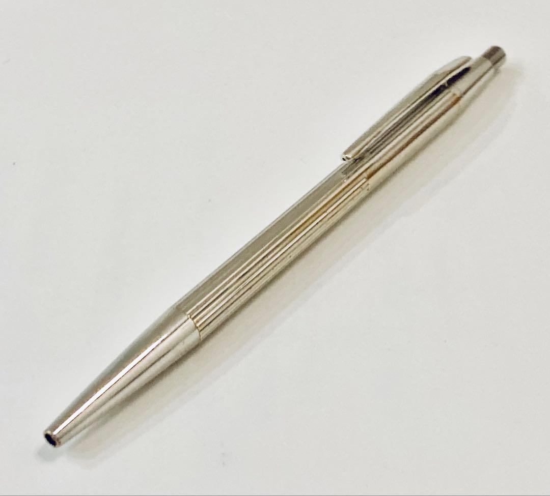 プラチナ仕上げ◆モンブラン高級ボールペン ノブレス♯1957 MONTBLANC