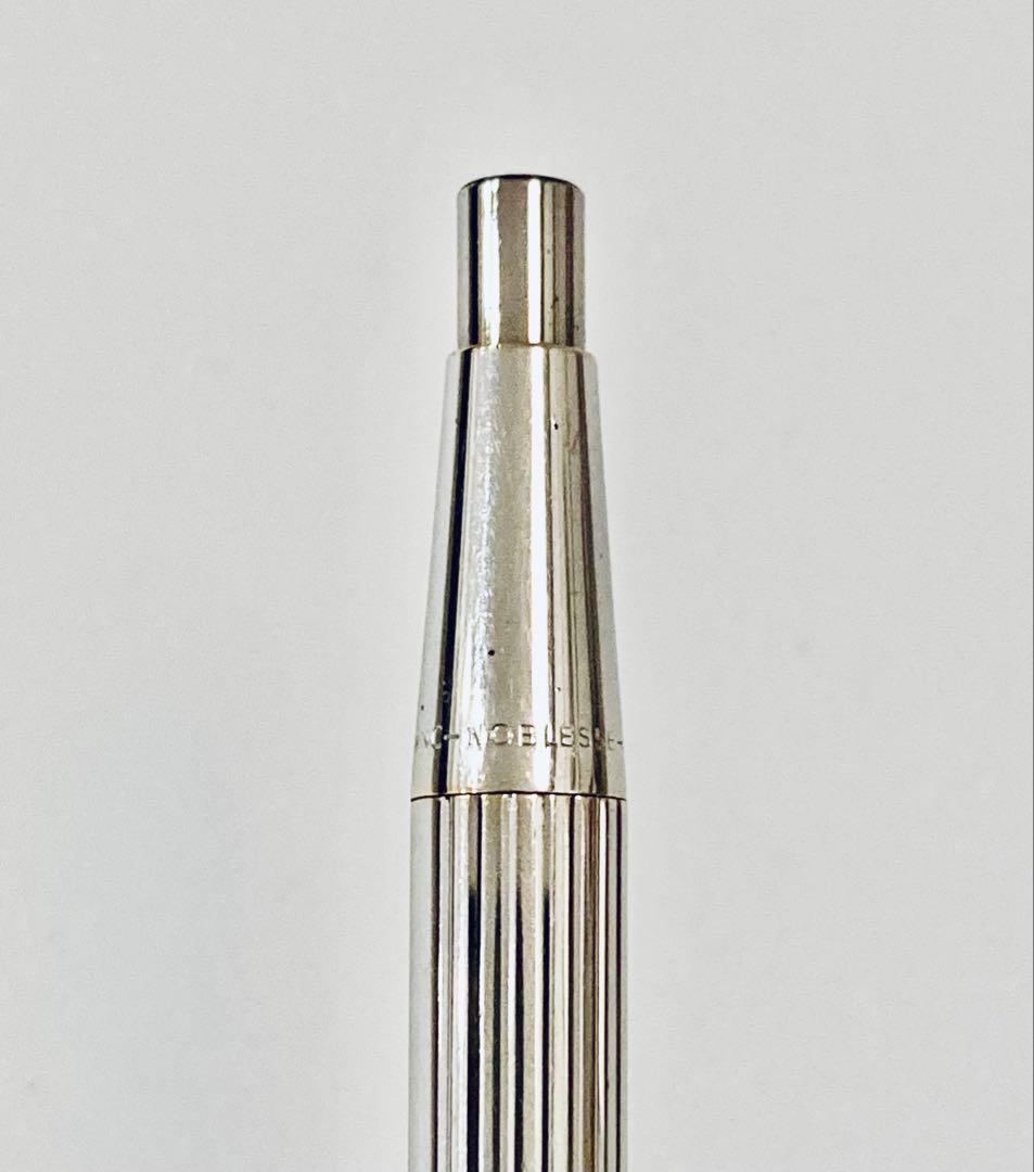 プラチナ仕上げ◆モンブラン高級ボールペン ノブレス♯1957 MONTBLANC