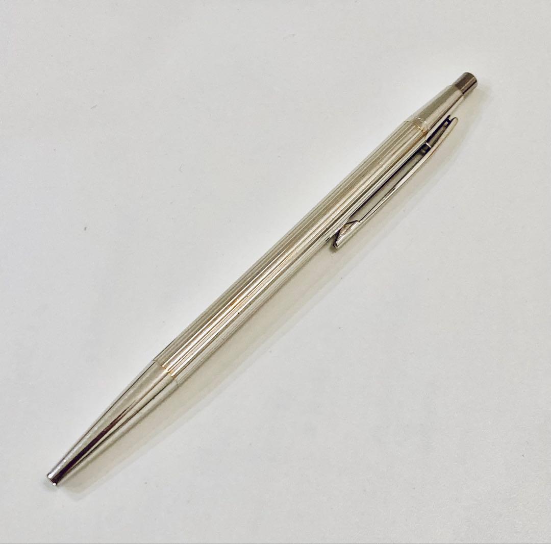 プラチナ仕上げ◆モンブラン高級ボールペン ノブレス♯1957 MONTBLANC