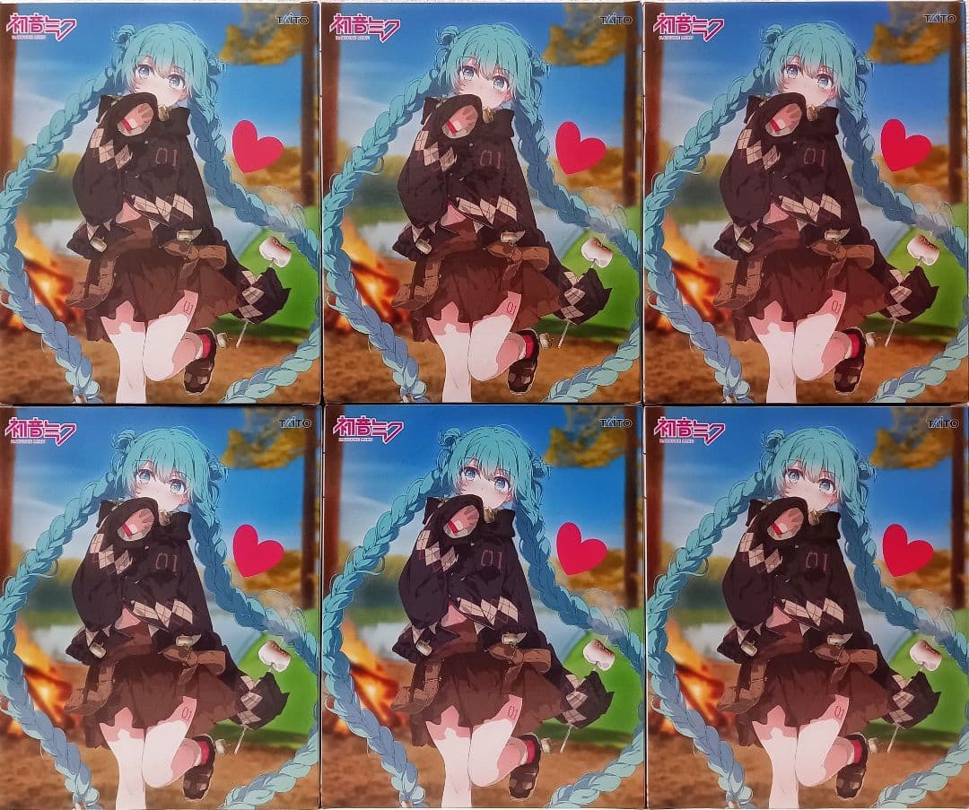初音ミク Fashion フィギュア Outdoor 計６個