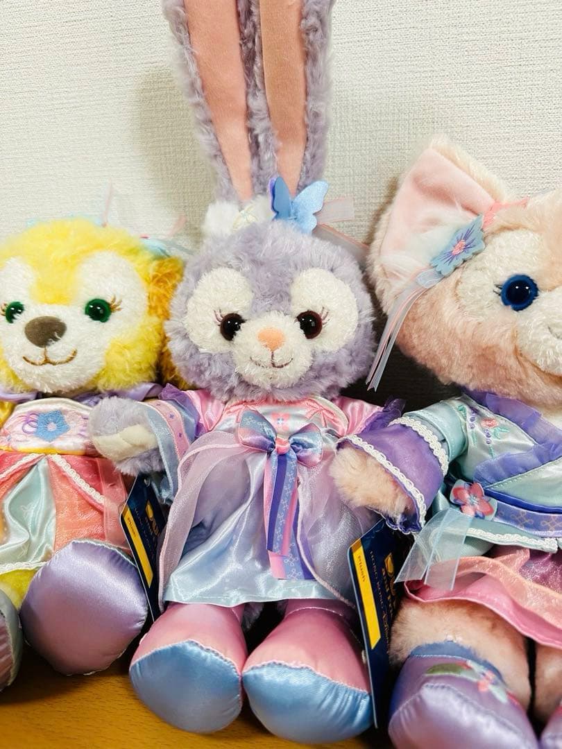 香港ディズニーランド ダッフィーフレンズ　ぬいぐるみセット