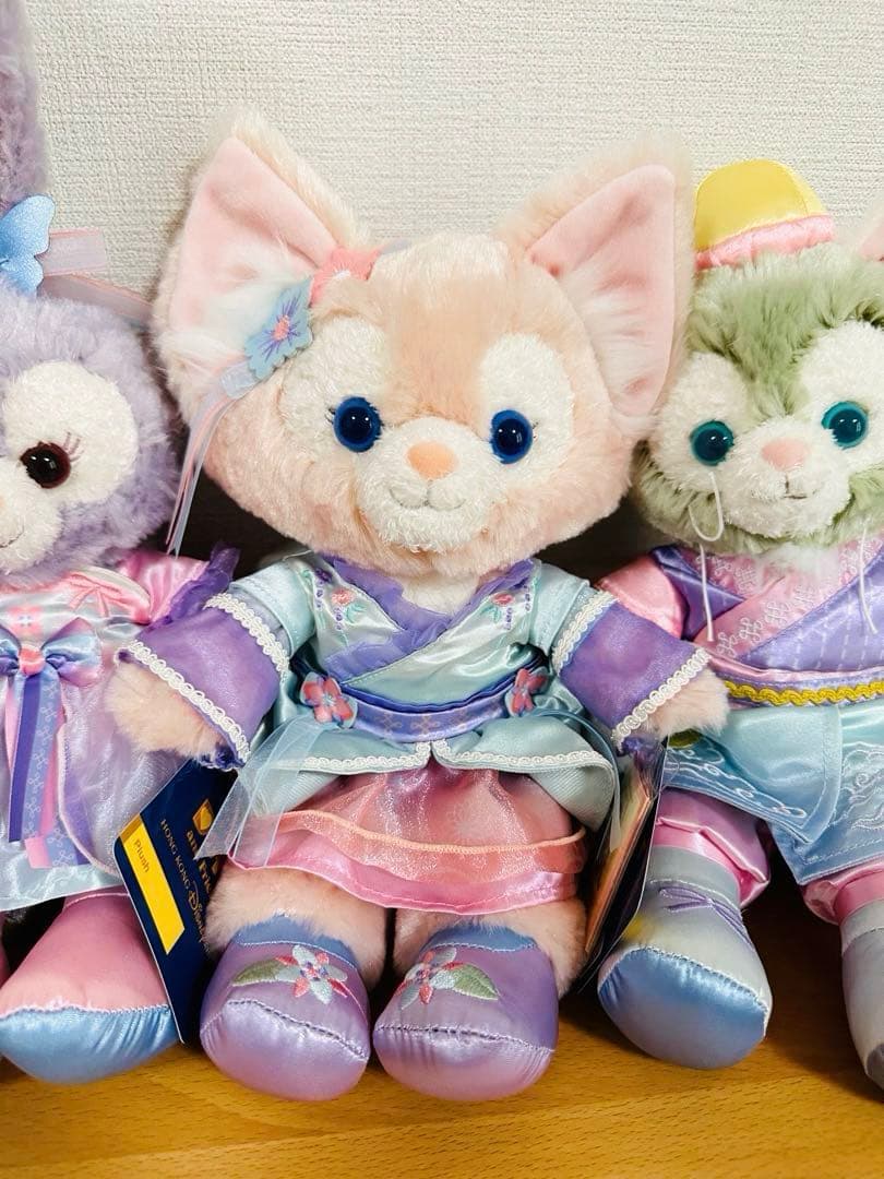 香港ディズニーランド ダッフィーフレンズ　ぬいぐるみセット
