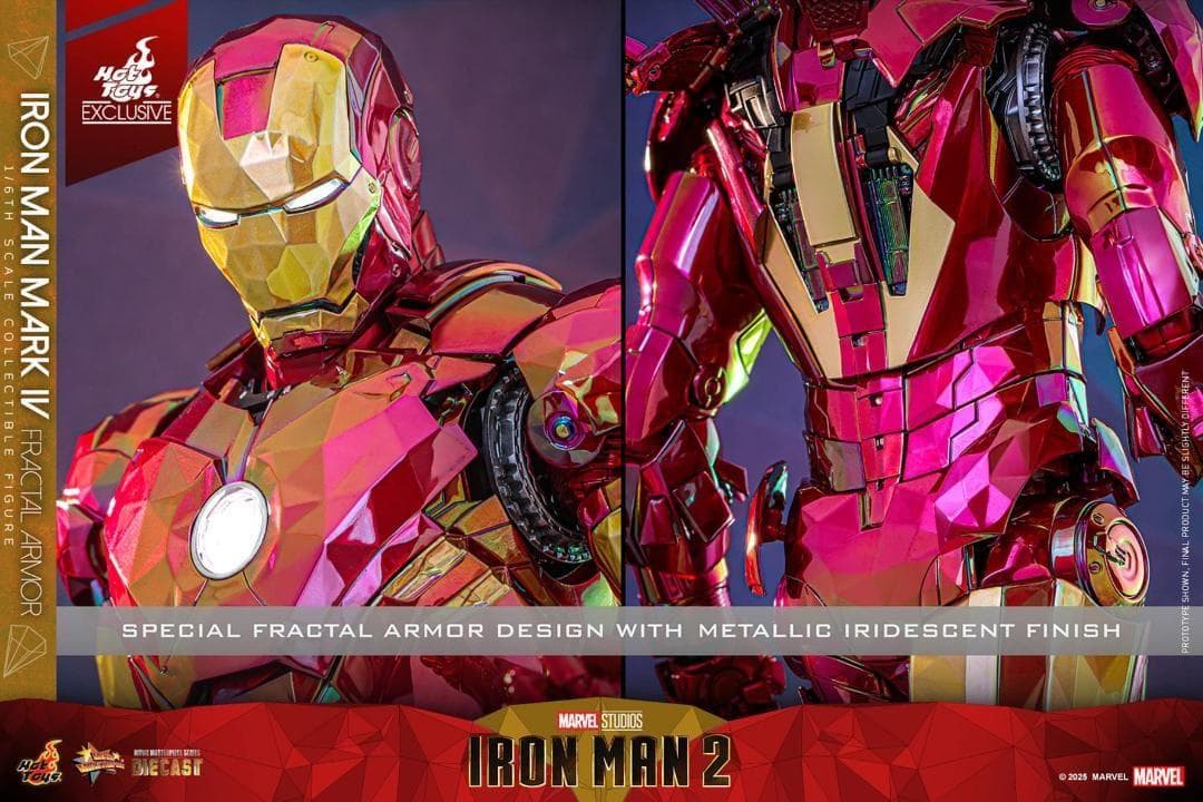 ホットトイズ アイアンマン・マーク４ フラクタル アーマー MMS792D70