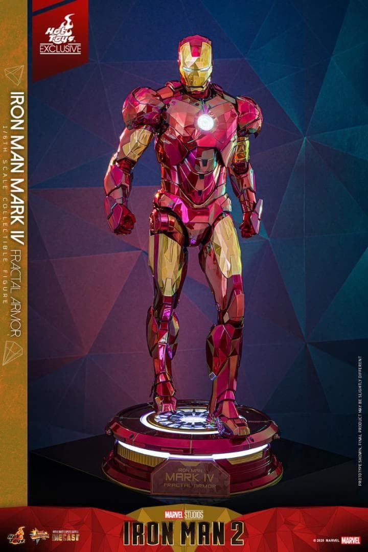 ホットトイズ アイアンマン・マーク４ フラクタル アーマー MMS792D70