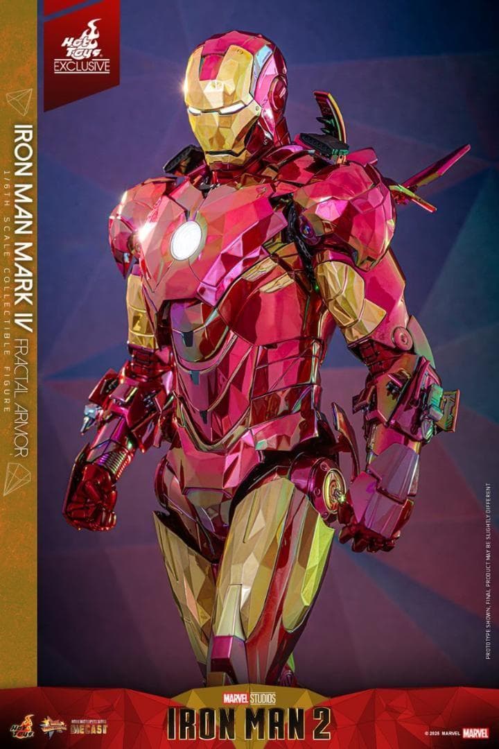 ホットトイズ アイアンマン・マーク４ フラクタル アーマー MMS792D70
