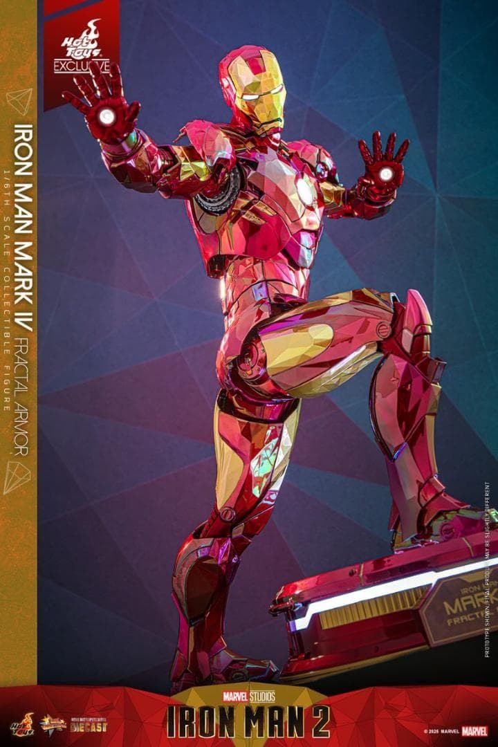 ホットトイズ アイアンマン・マーク４ フラクタル アーマー MMS792D70