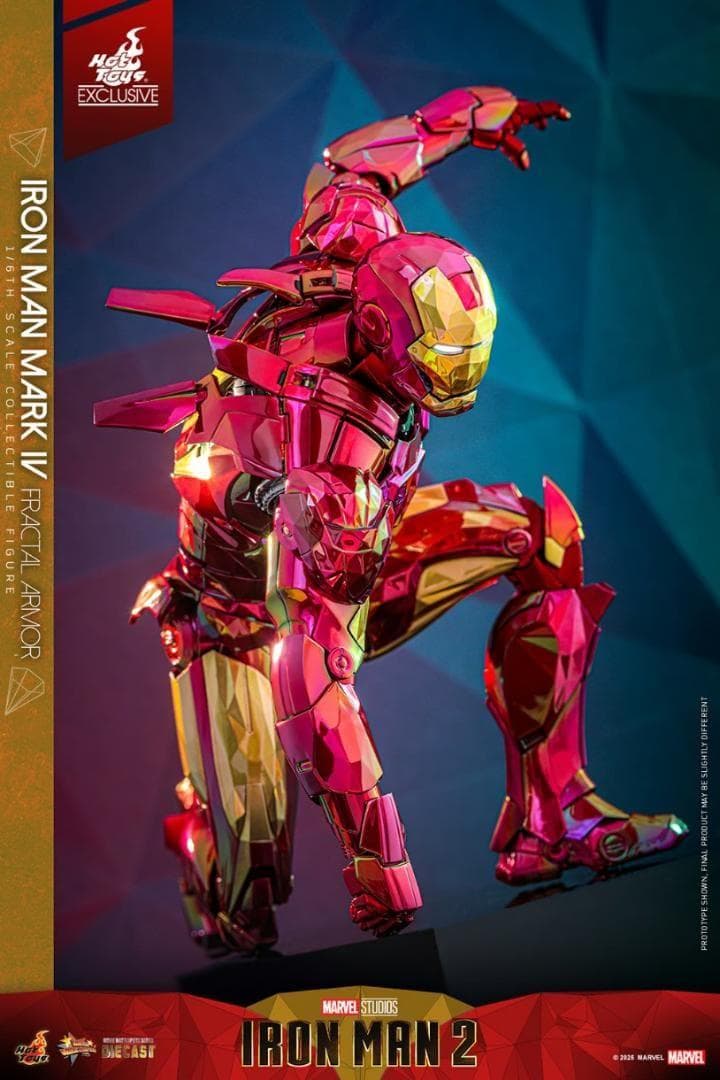ホットトイズ アイアンマン・マーク４ フラクタル アーマー MMS792D70