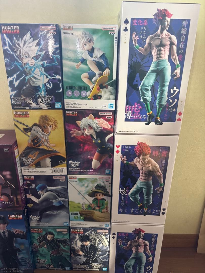 HUNTER×HUNTERフィギア15体