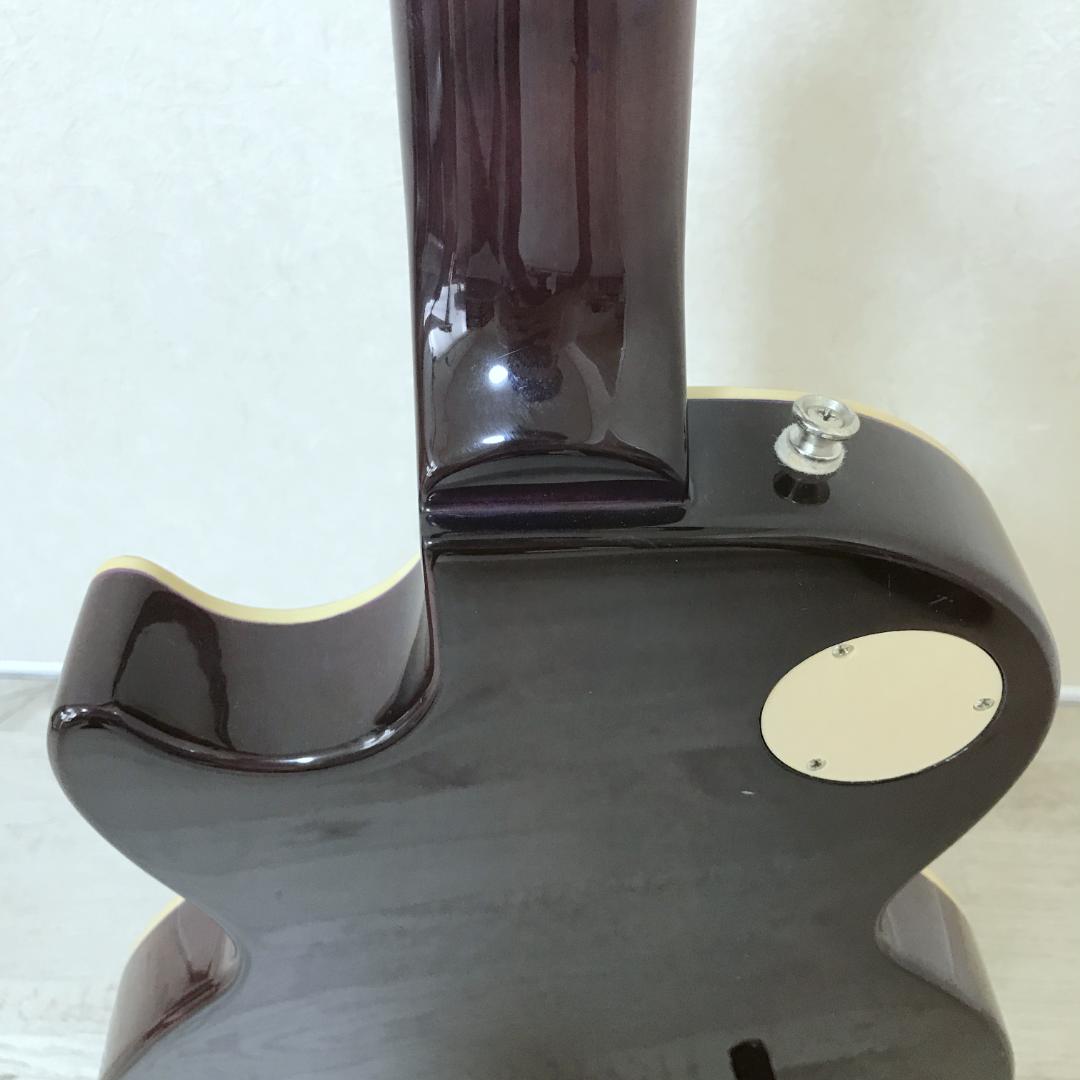 【美品】Epiphone レスポール STANDARD PRO エレキギター 紫