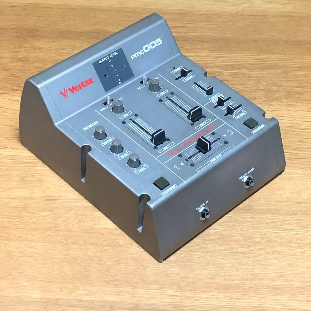 Vestax PMC-005 国産DJミキサー-メンテ済み