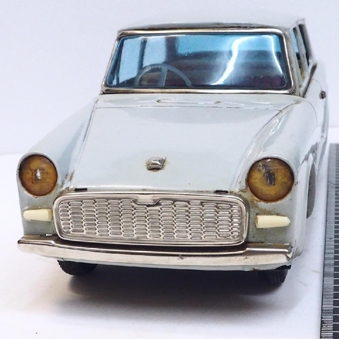 萬代屋【トヨタ パブリカ水色】ブリキ ミニチュア自動車tin toy car箱無
