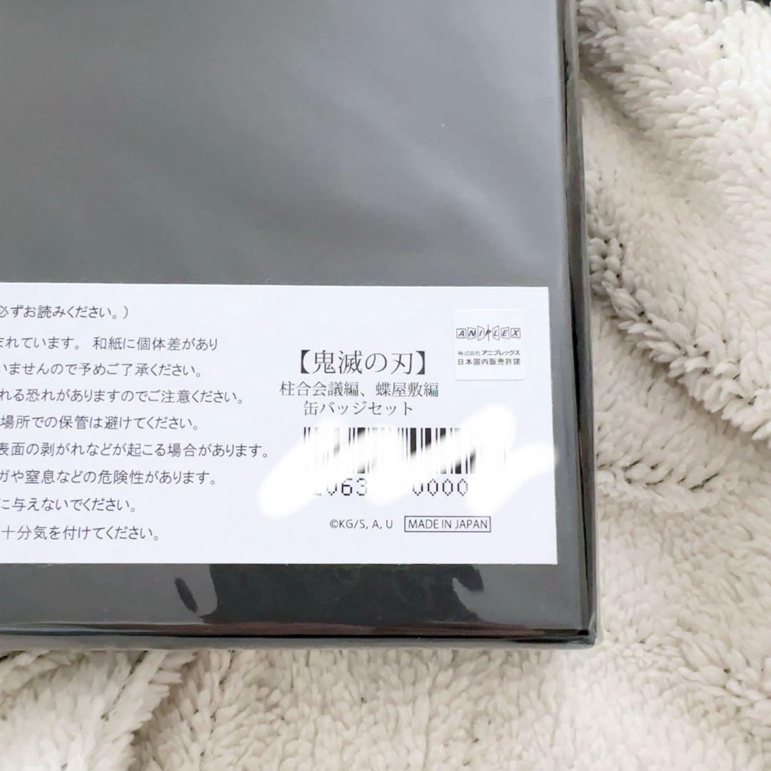 鬼滅の刃　柱合会議編、蝶屋敷編　缶バッジセット