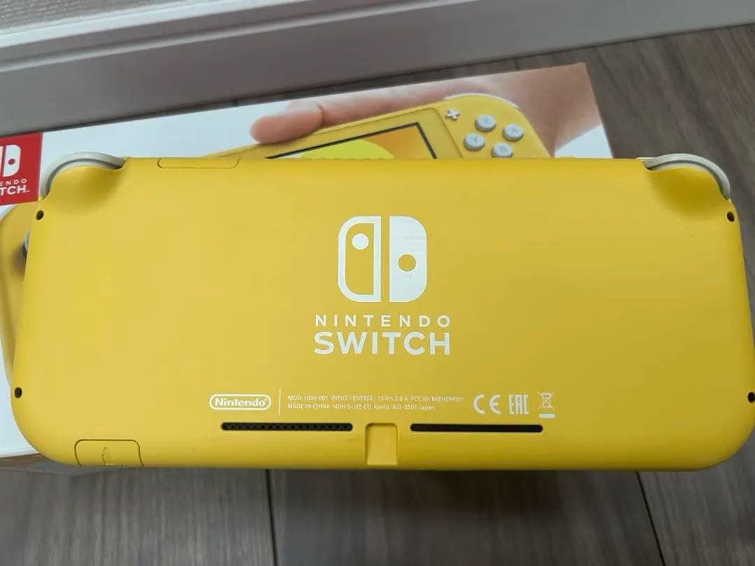 【合馬公式アカウント2】Switch Liteイエロー 『ジャンク品』