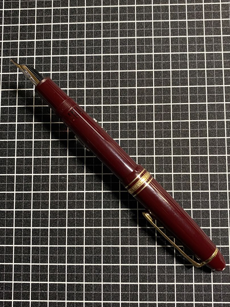 MONTBLANC Meisterstuck 146 ボルドー　万年筆　字幅B