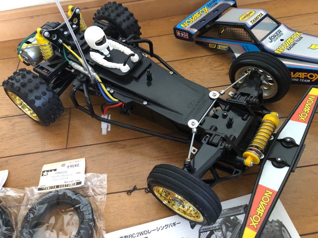 TAMIYA NOVAFOX 1/10 RCカー　※受信機、箱は附属しません。