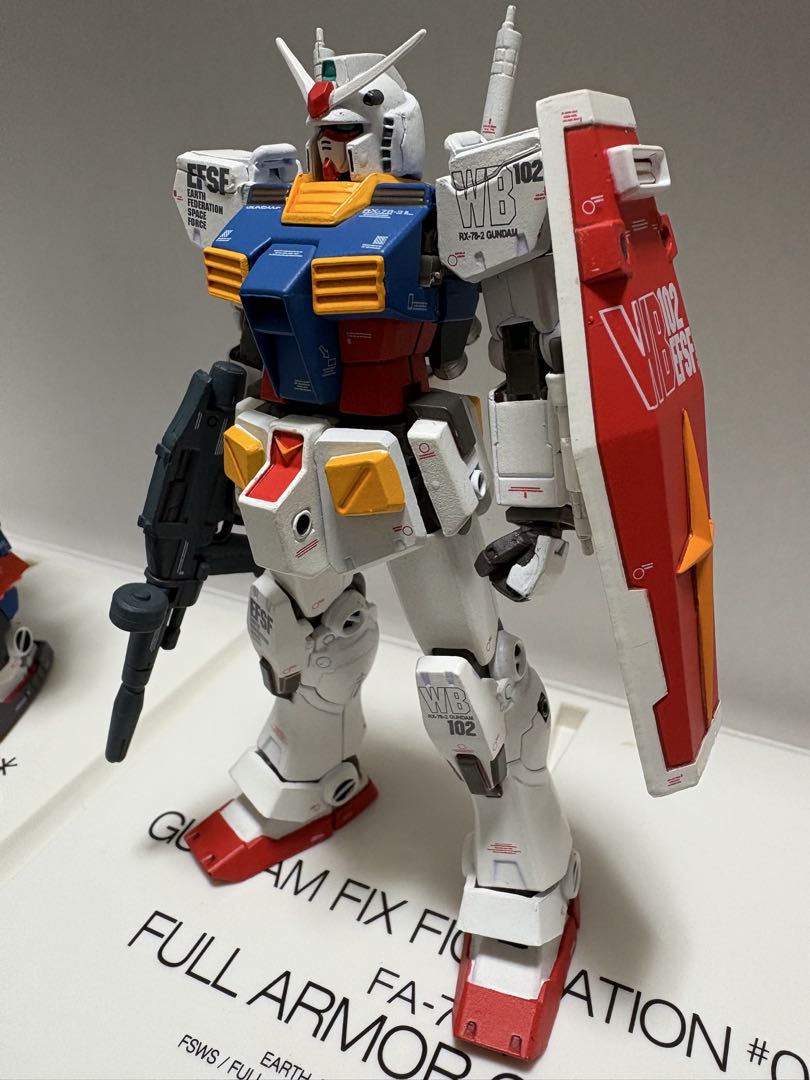 ガンダムフィックスフィギュレーションLIMITED フルアーマーガンダムブルー