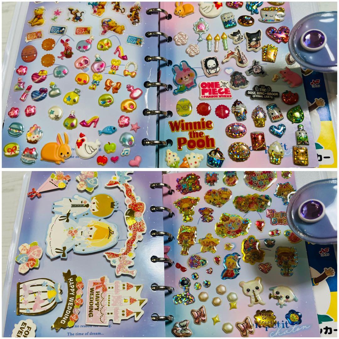 平成レトロ　シール帳完成品　フレークシール　まとめ売り