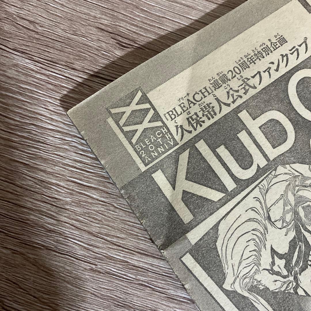bleach ブリーチ　獄頤鳴鳴篇　本誌　切り抜き　黒崎一護