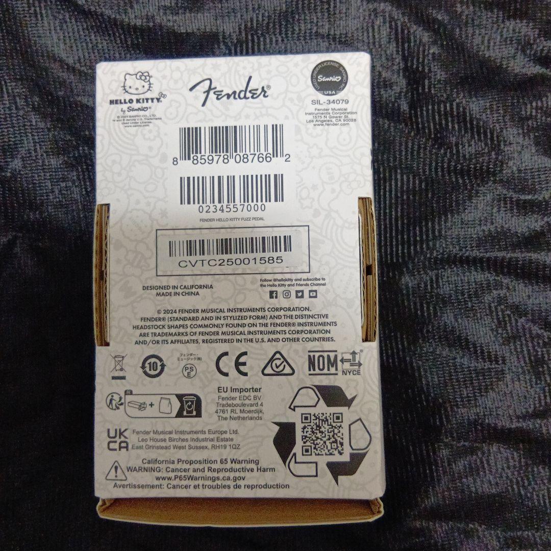 Fender Hello Kitty Fuzz フェンダー キティ ファズ