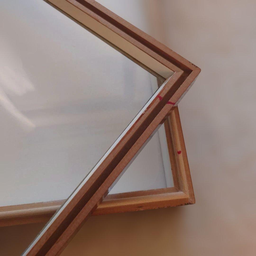 あ*ぬ様 中野製作所　大型ドイツ箱　標本箱　中古　約42×51×6