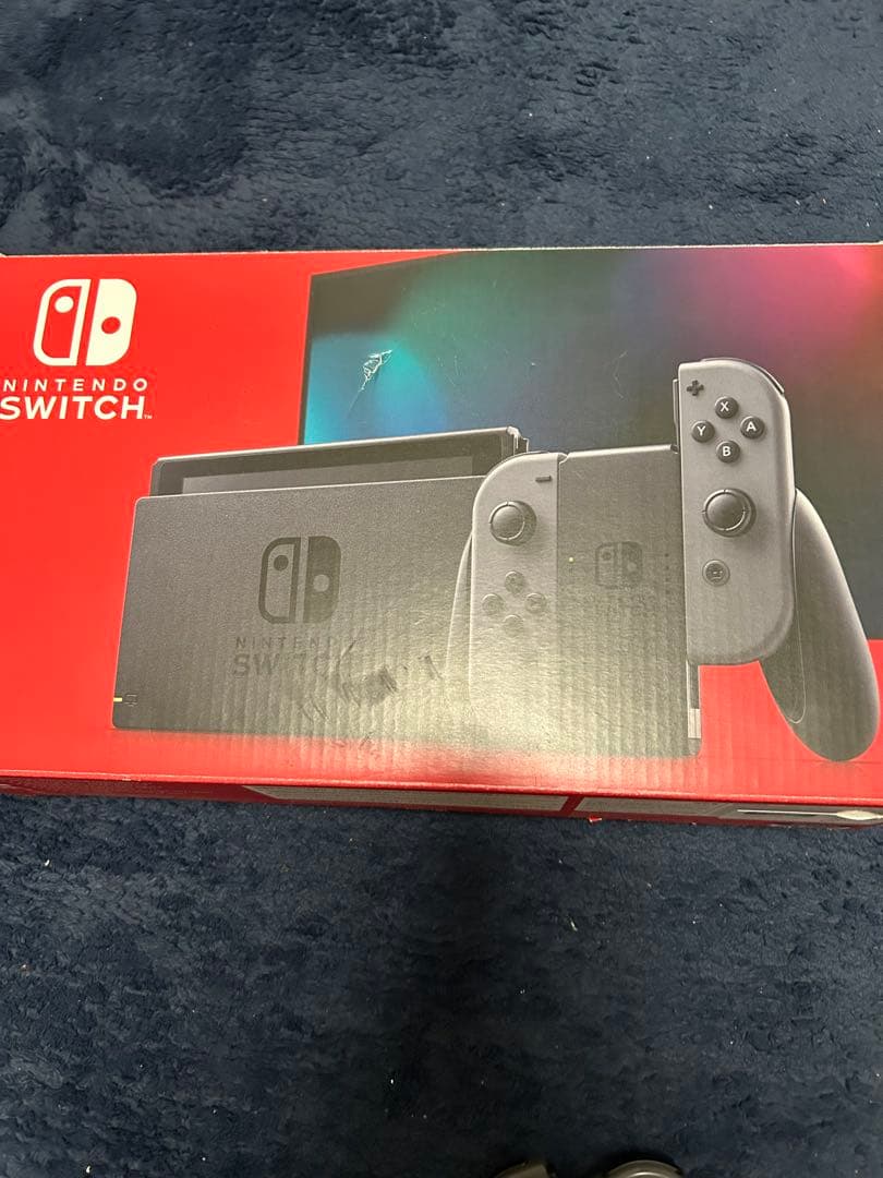 Nintendo Switch 本体 グレー 付属品付き