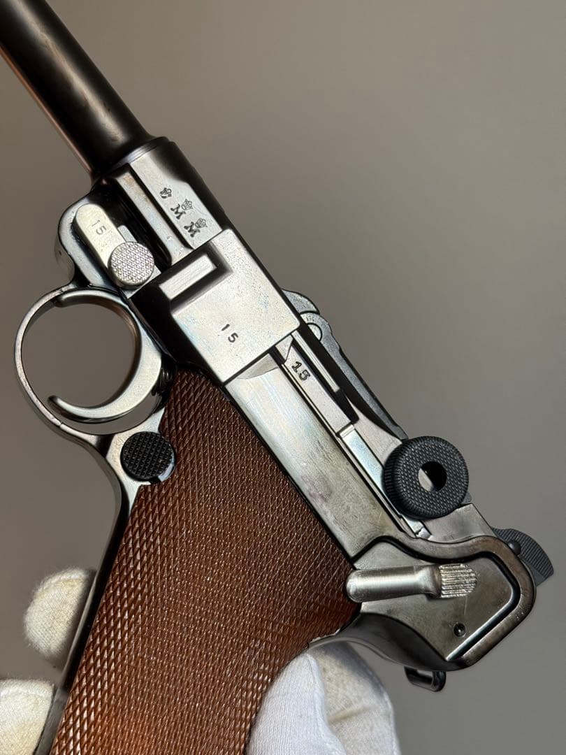 タナカ ルガー P08 6インチ メタルフィニッシュ ガスブロ ガスガン マルイ