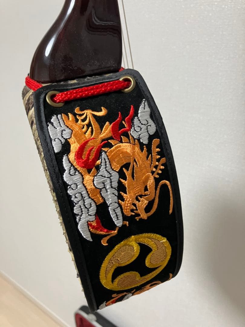 三線　二重張り　ケース付