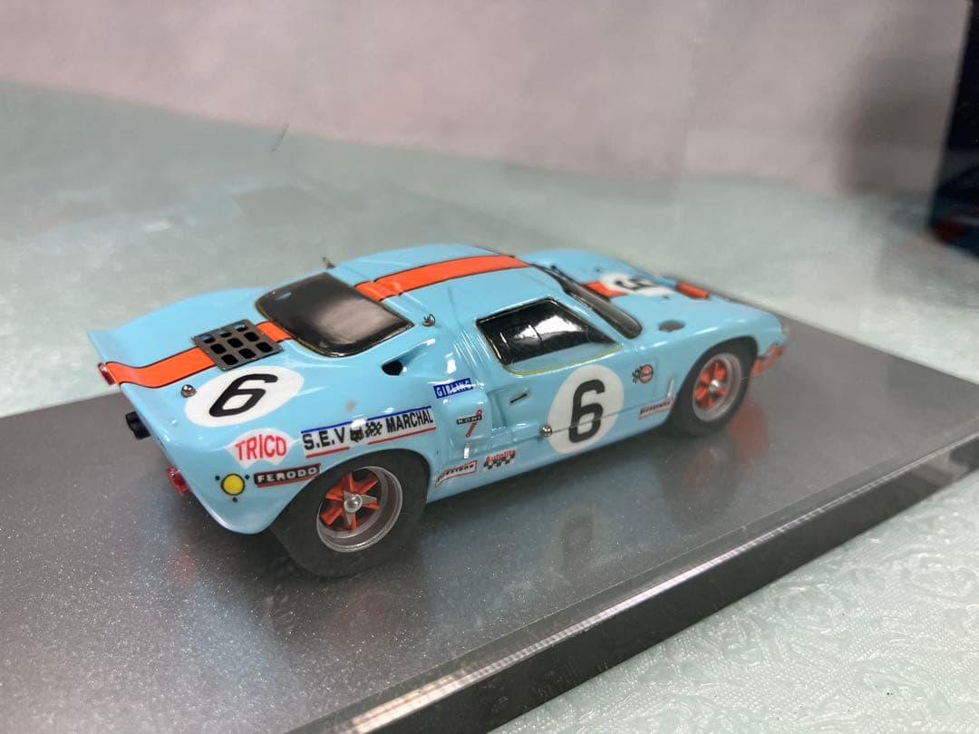 ラクーンオート特注製作　フォード GT40 LM69 優勝車　No.6