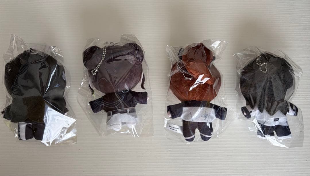 passcodeぬいぐるみ　4人セットです。