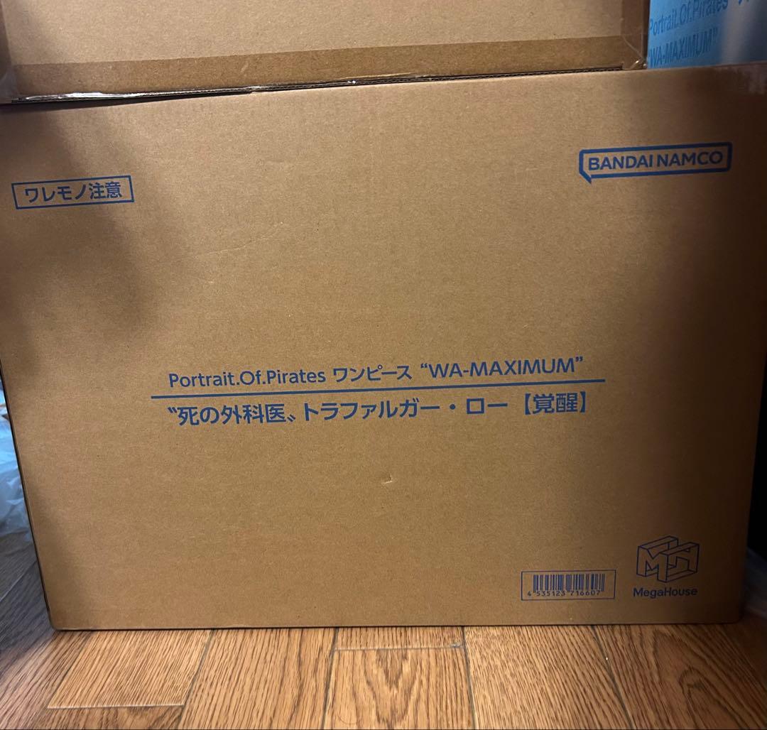 輸送箱未開封ワンピース POPmaximum死の外科医トラファルガー・ロー 覚醒