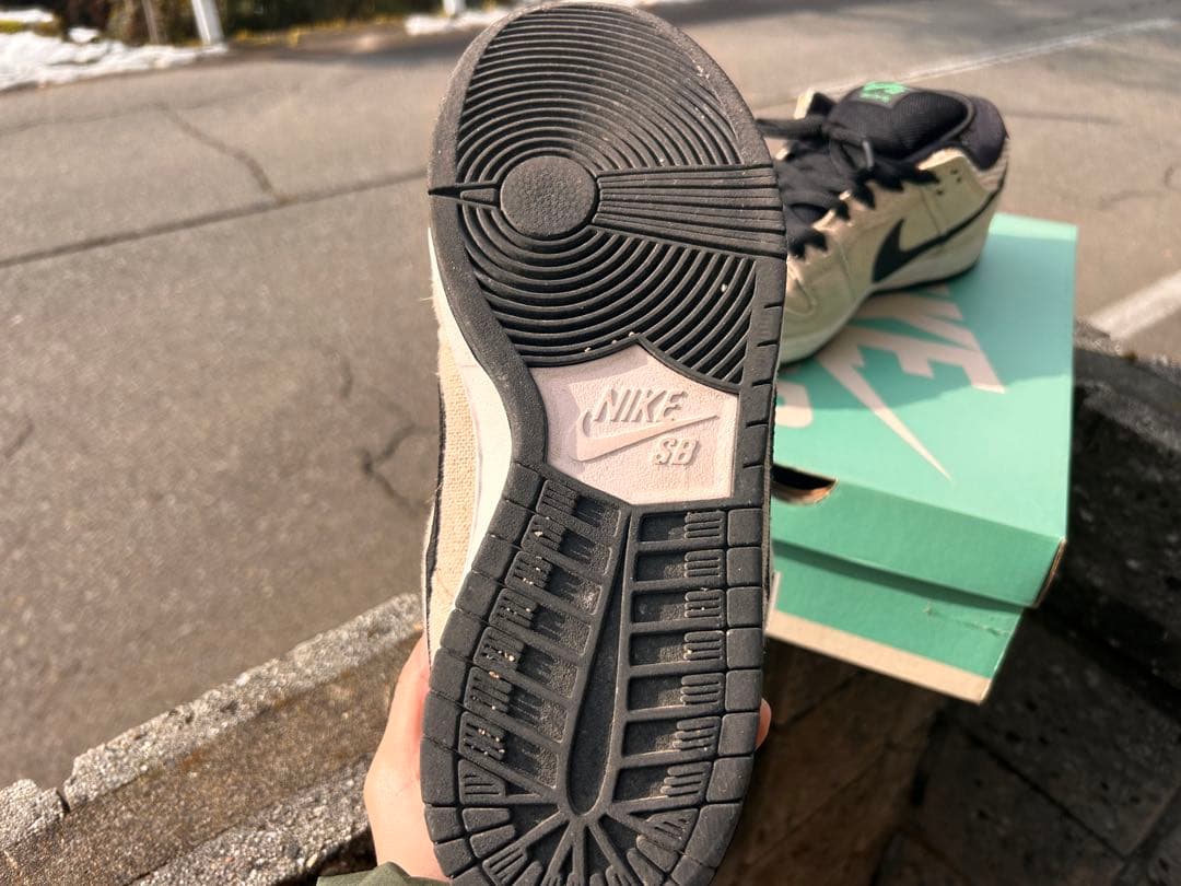 スケートボード NIKE SB DUNK LOW PREMIUM 420 HEMP 27.5cm