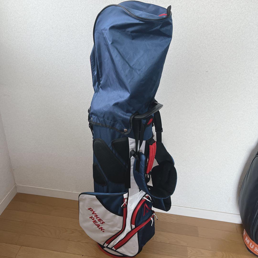 K104 美品 PYKES PEAK パイクスピーク スタンドキャディバッグ