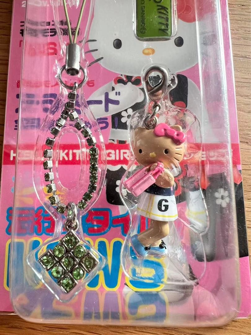 GIRLS！ ハローキティ ラインストーンストラップ 2003年