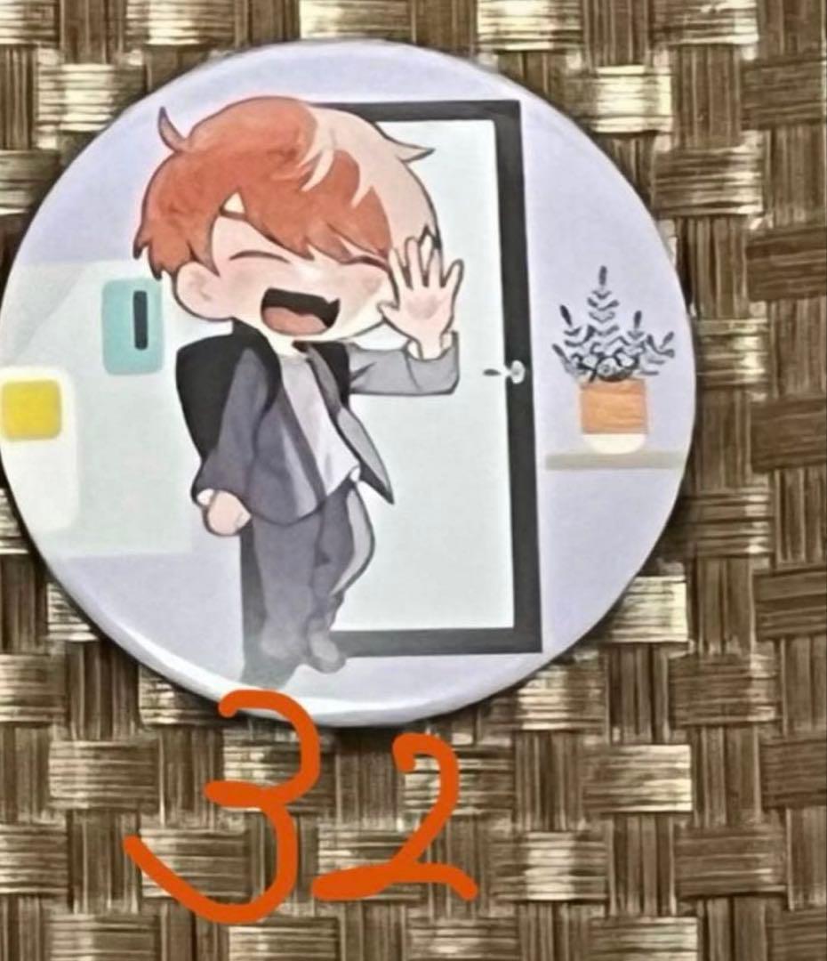 【即購入可】めいちゃん　缶バッジ（シークレット、直筆サイン入あり）