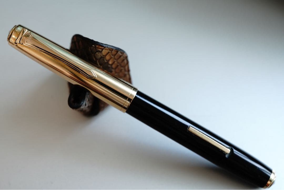 pilot 53RT 3号　金張キャップ　万年筆