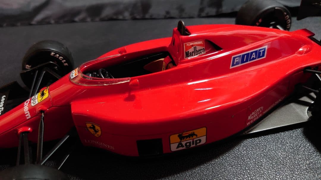 タミヤ 1/20 フェラーリ 639 1988 TEST R.モレノ 完成品