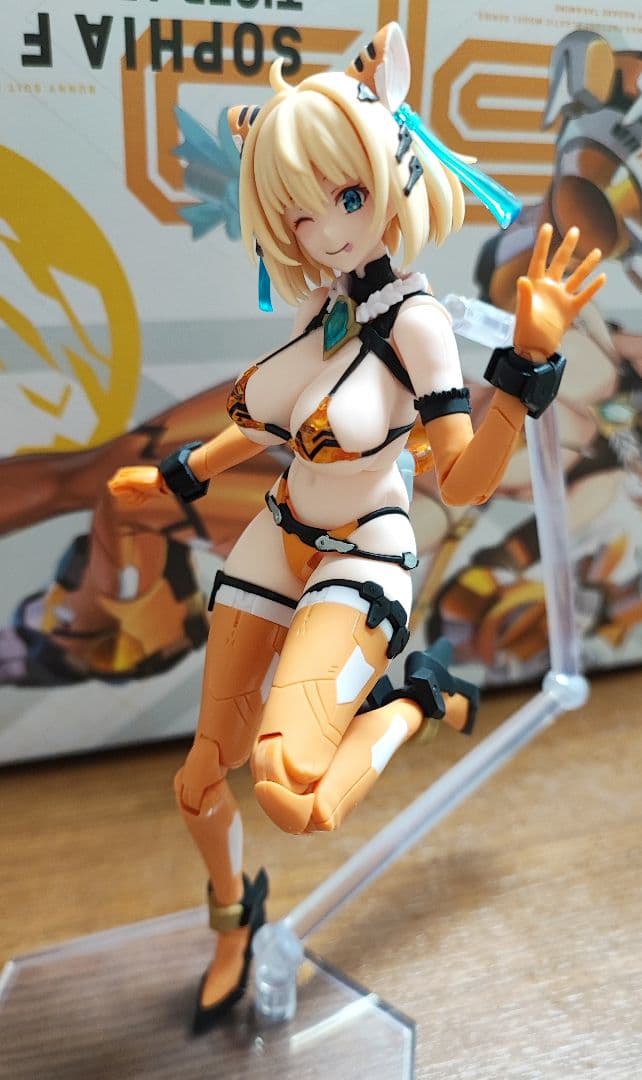 PLAMAX BP-02 ソフィア・F・シャーリング 虎アーマーVer 完成品