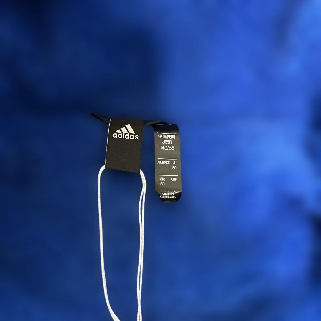 新品　adidas アディダス ベンチコート　ネイビー　150