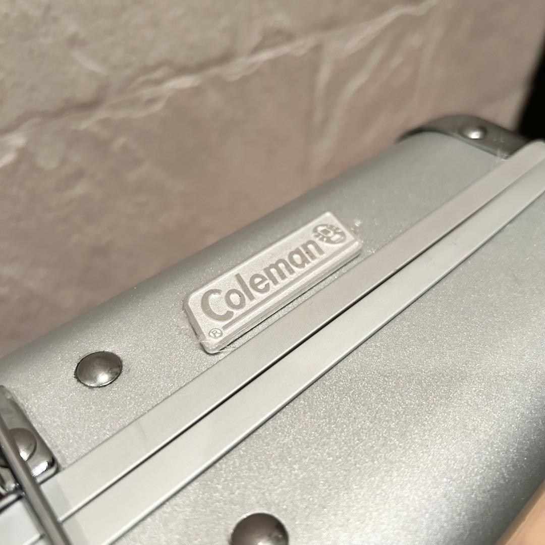 【美品】 Coleman 折り畳みアルミ テーブル＆チェアセット