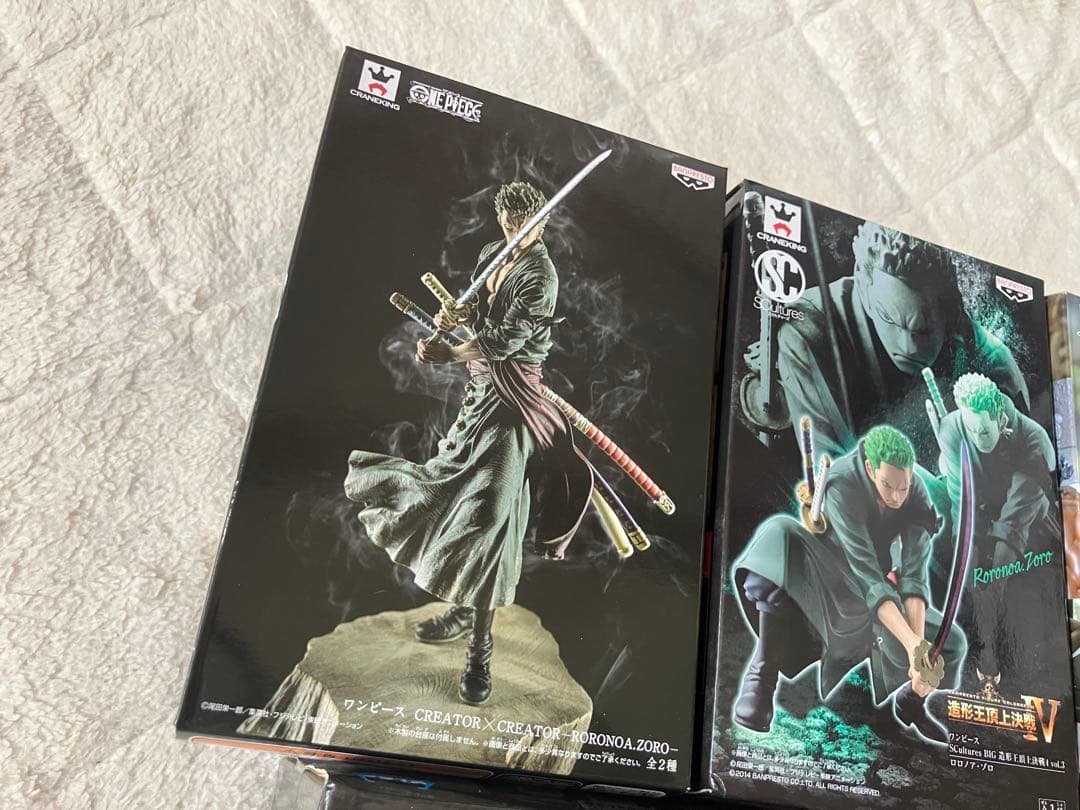 ☆新品未開封品☆ワンピース ロロノア・ゾロ フィギュア 5体セット【送料込み】