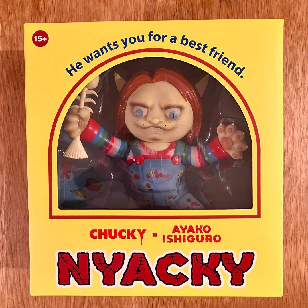 CHUCKY x 石黒亜矢子　NYACKY ニャッキー　チャッキー