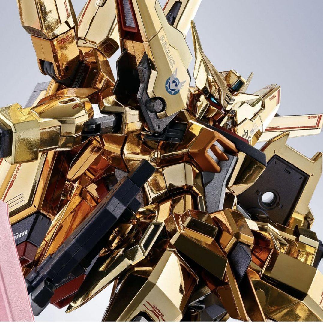 メタルロボット魂。ガンダムシードフリーダム.アカツキ.シラヌイ装備。