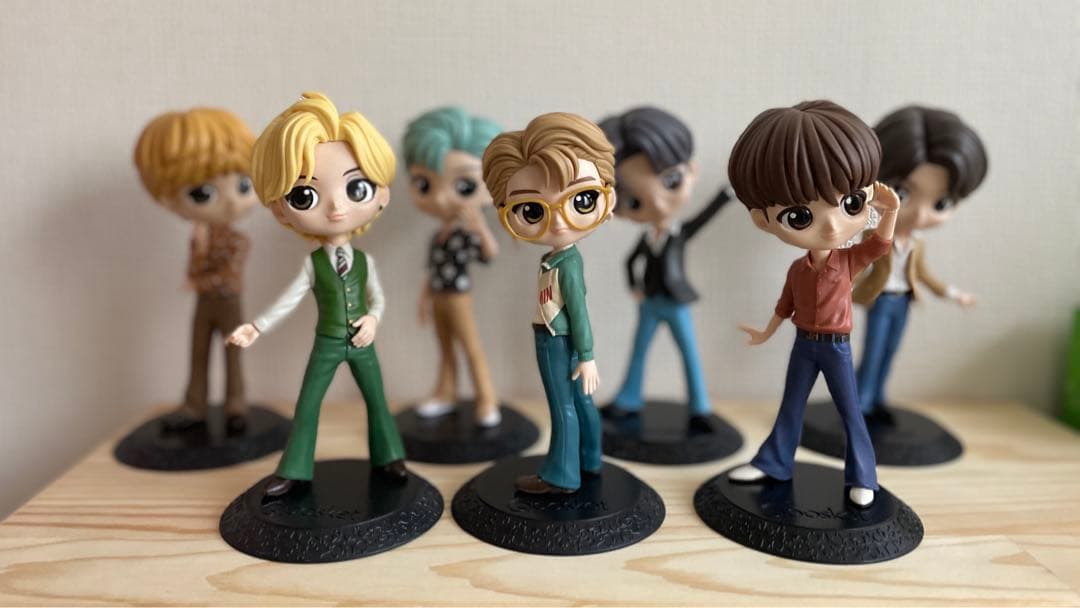 bts qposket フィギュア　ダイナマイト　全員集合