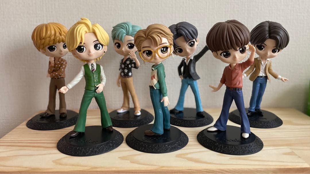 bts qposket フィギュア　ダイナマイト　全員集合